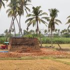 Four à briques, photographié du train qui nous a emmené de Tanjore à Chengalpattu