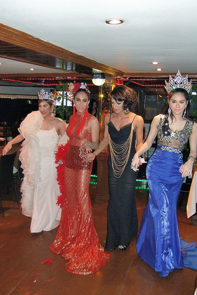 Four beautiful ladyboys