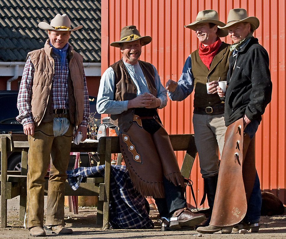 Four Cowboys in Denmark ...