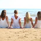 Four Girls at the turkish Beach