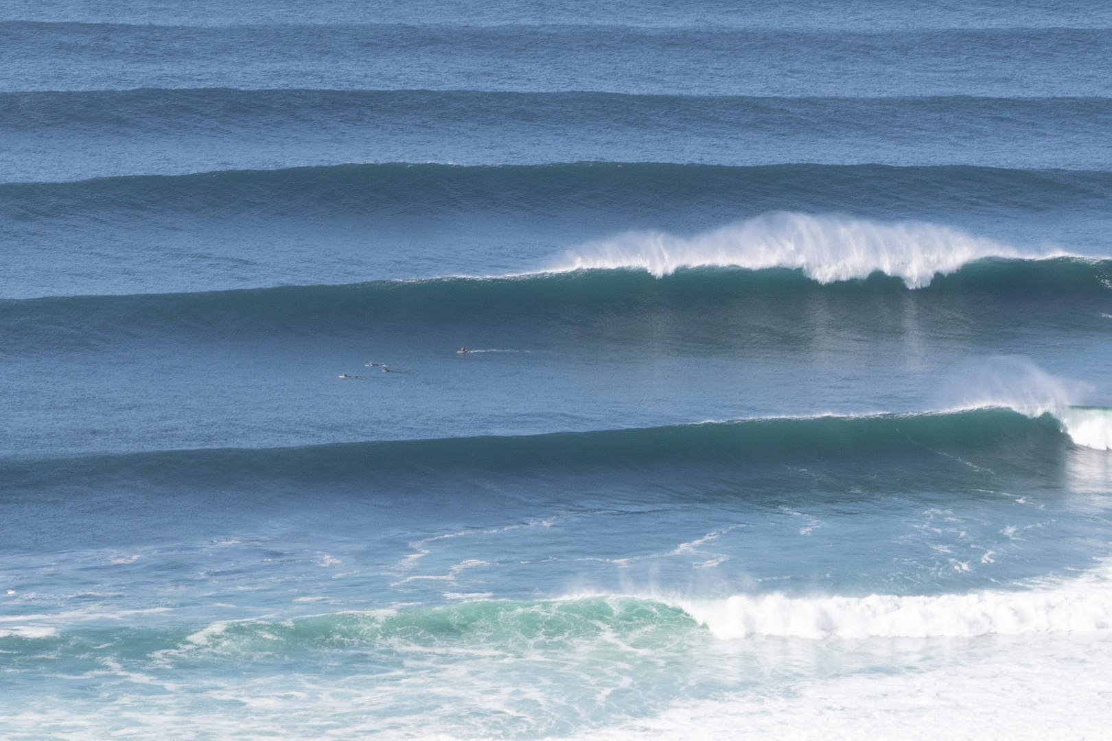 Four out paddling after Lorenzo left Ireland. 