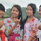 Four young Balinese ladies