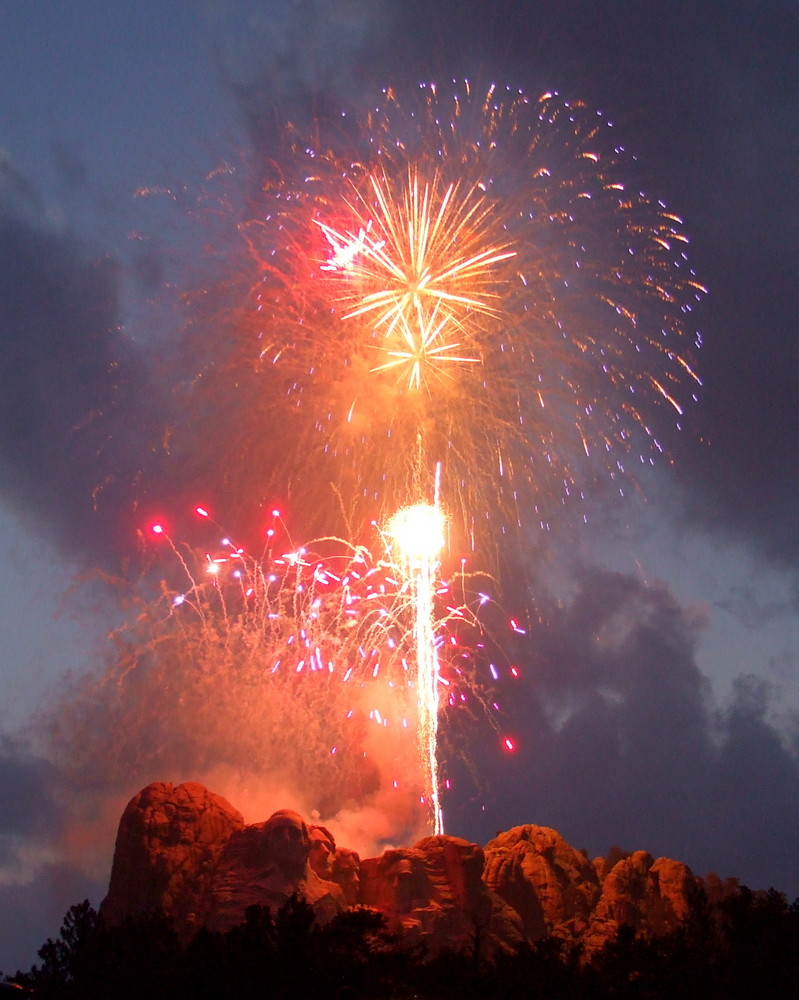 Fourth of July 2008 - Mt Rushmore Style!