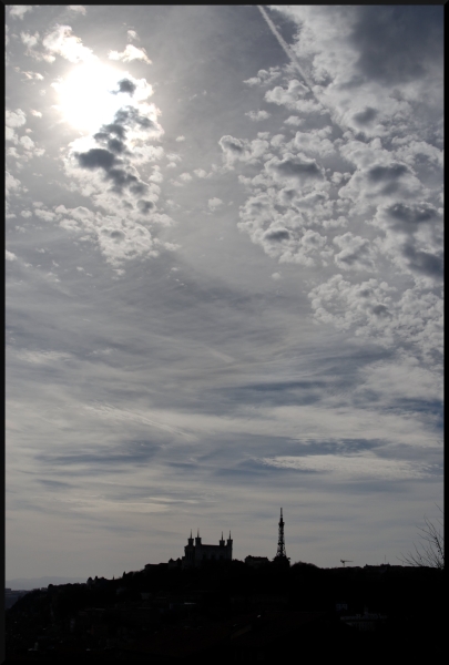 Fourvière et contre jour