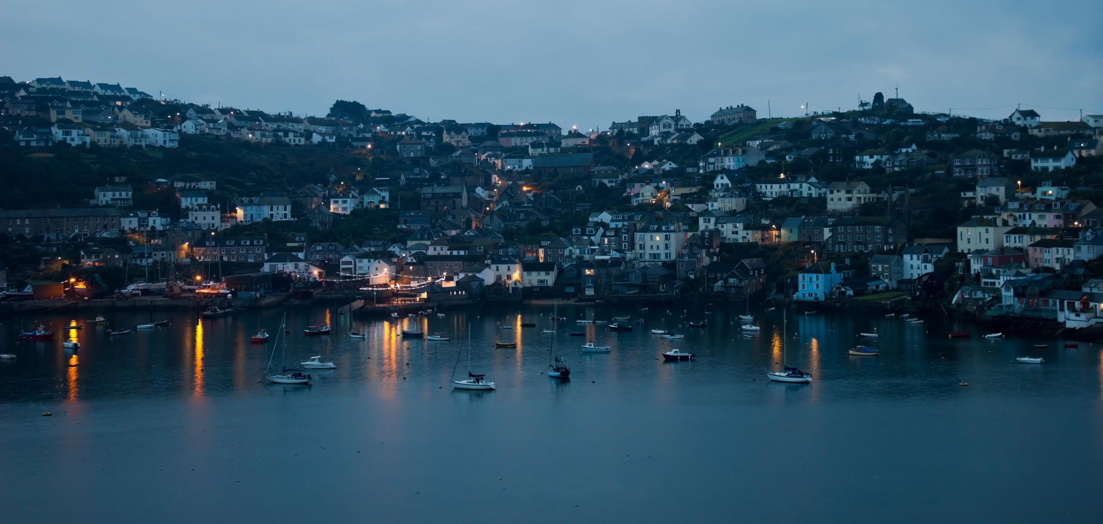 Fowey am Morgen