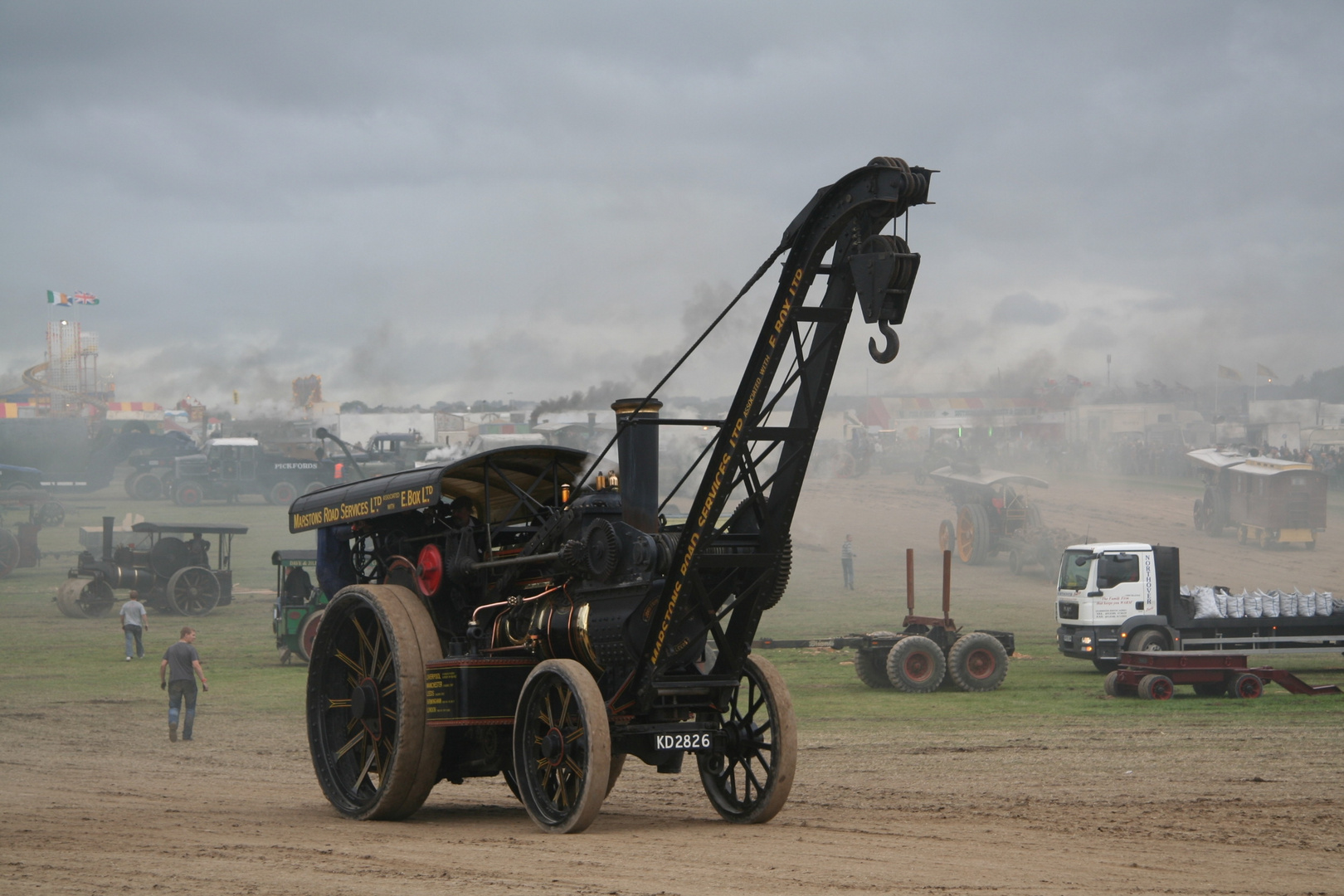 Fowler Crane Engine Nr. 17106