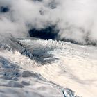 Fox Glacier from above