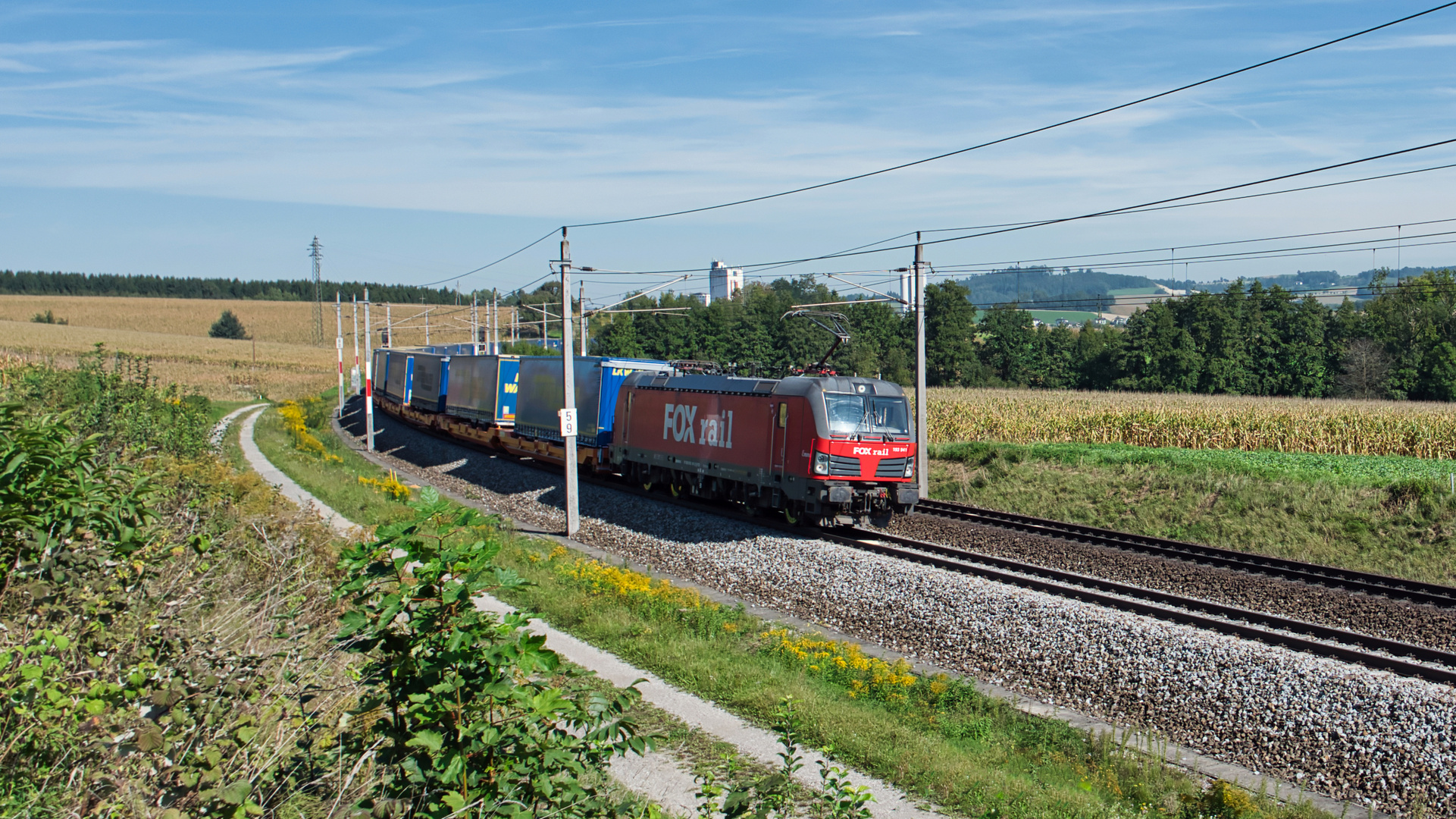 FOXrail mit Walterzug