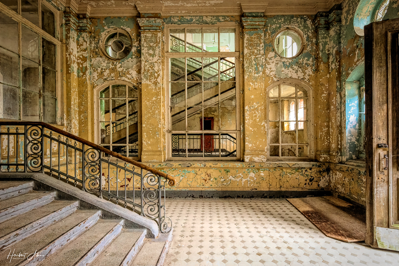 Foyer der Heilanstalt 