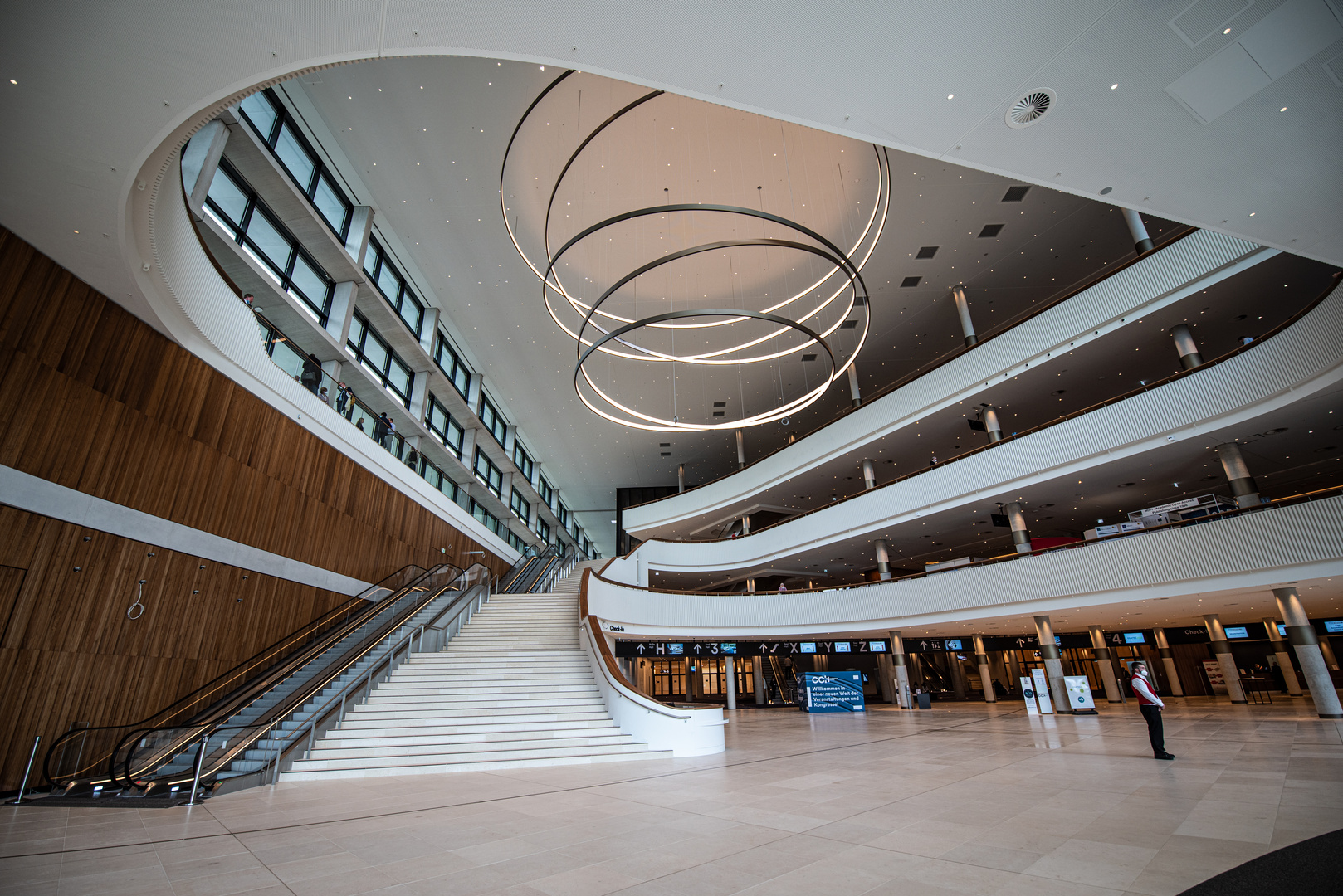 Foyer im Kongress Zentrum Hamburg