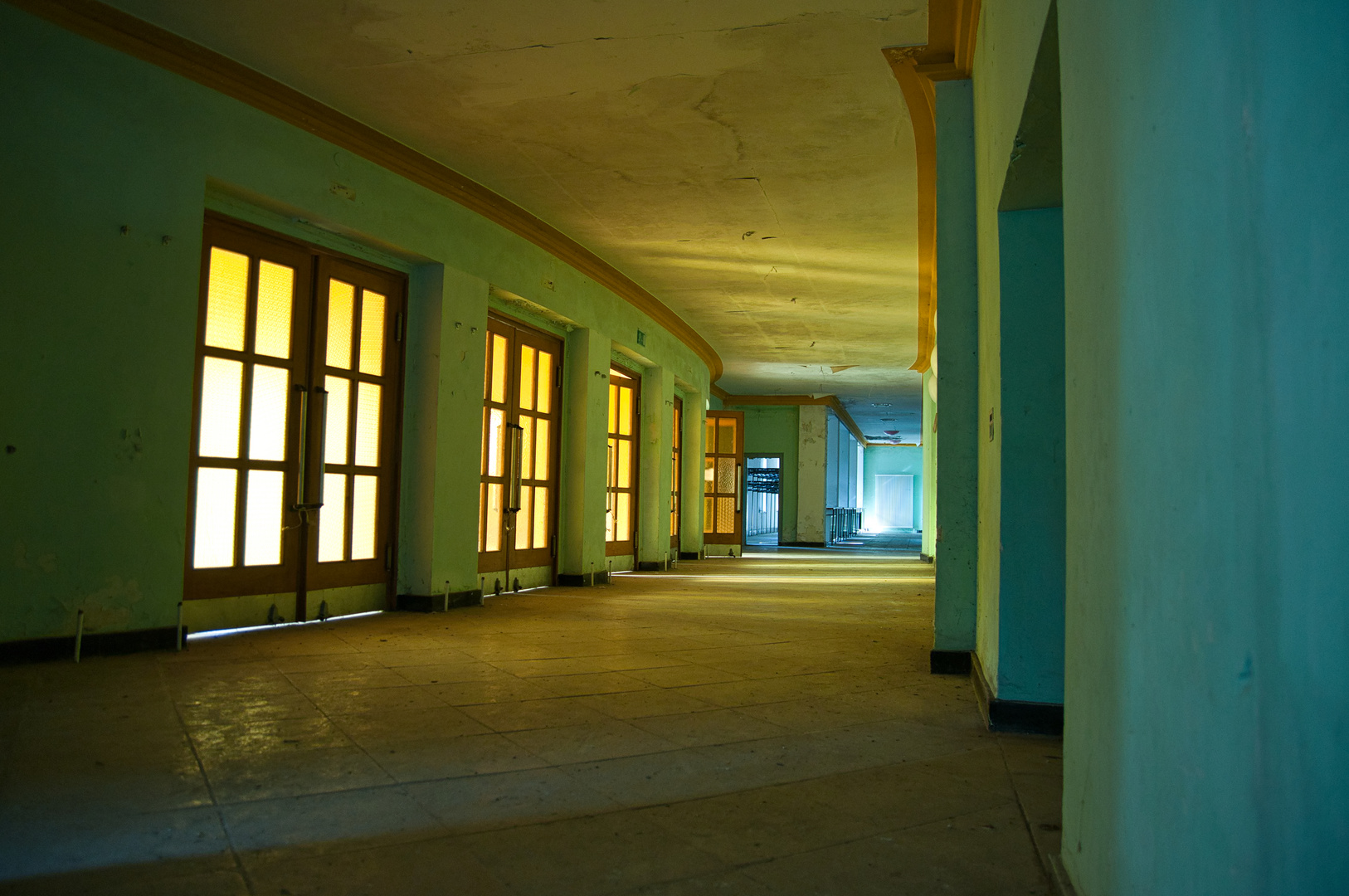 Foyer in einem alten Theater