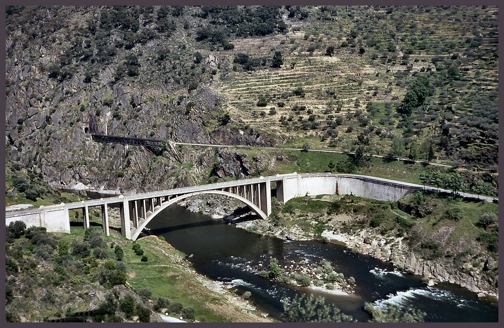 Foz do rio Tua ....Foce del fiume Tua Portugal