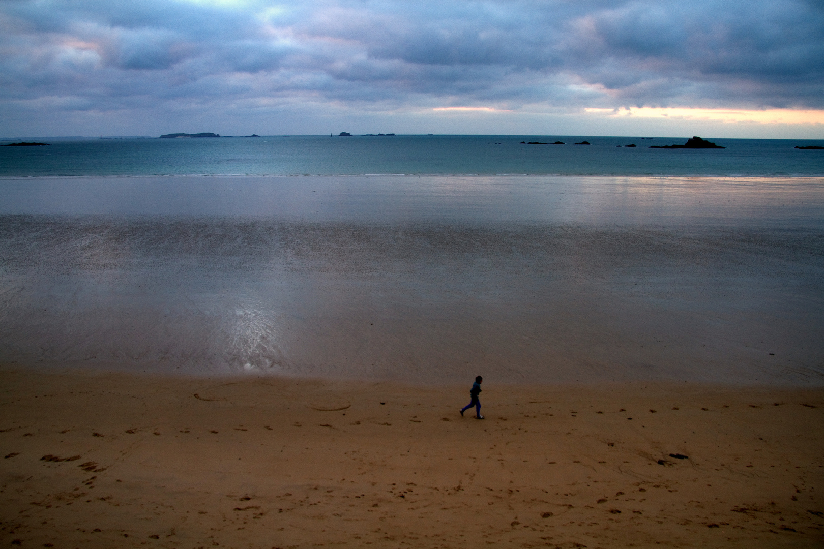 FR: St. Malo, Strand mit Watt