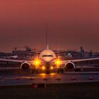 FRA Sunset landings