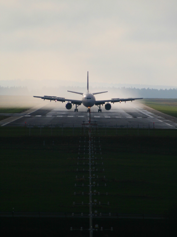 Frachter der EGYPT AIR / Flughafen Hahn