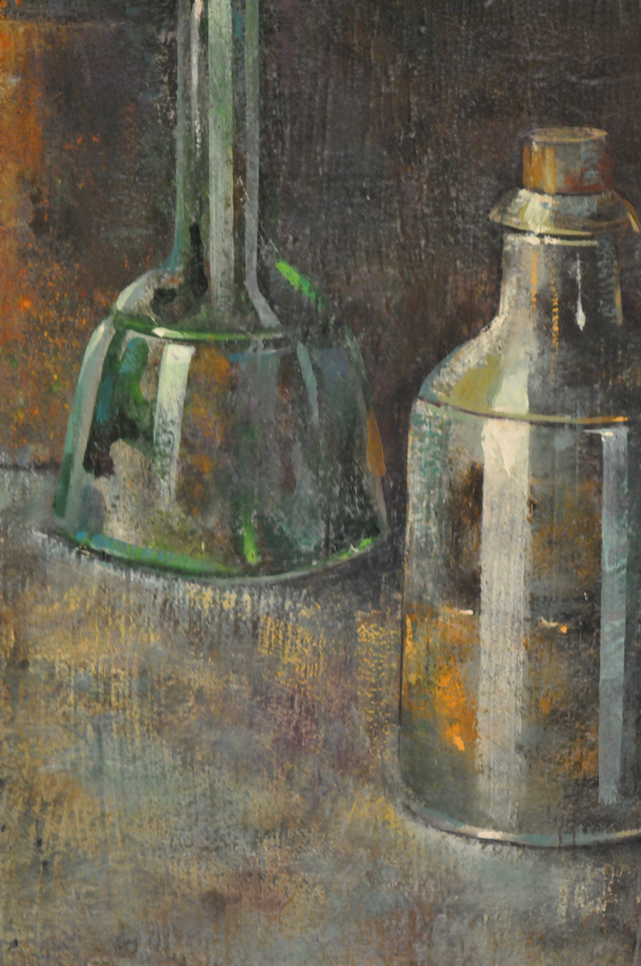 Fracmento de un bodegon del pintor: Jose de Paulino