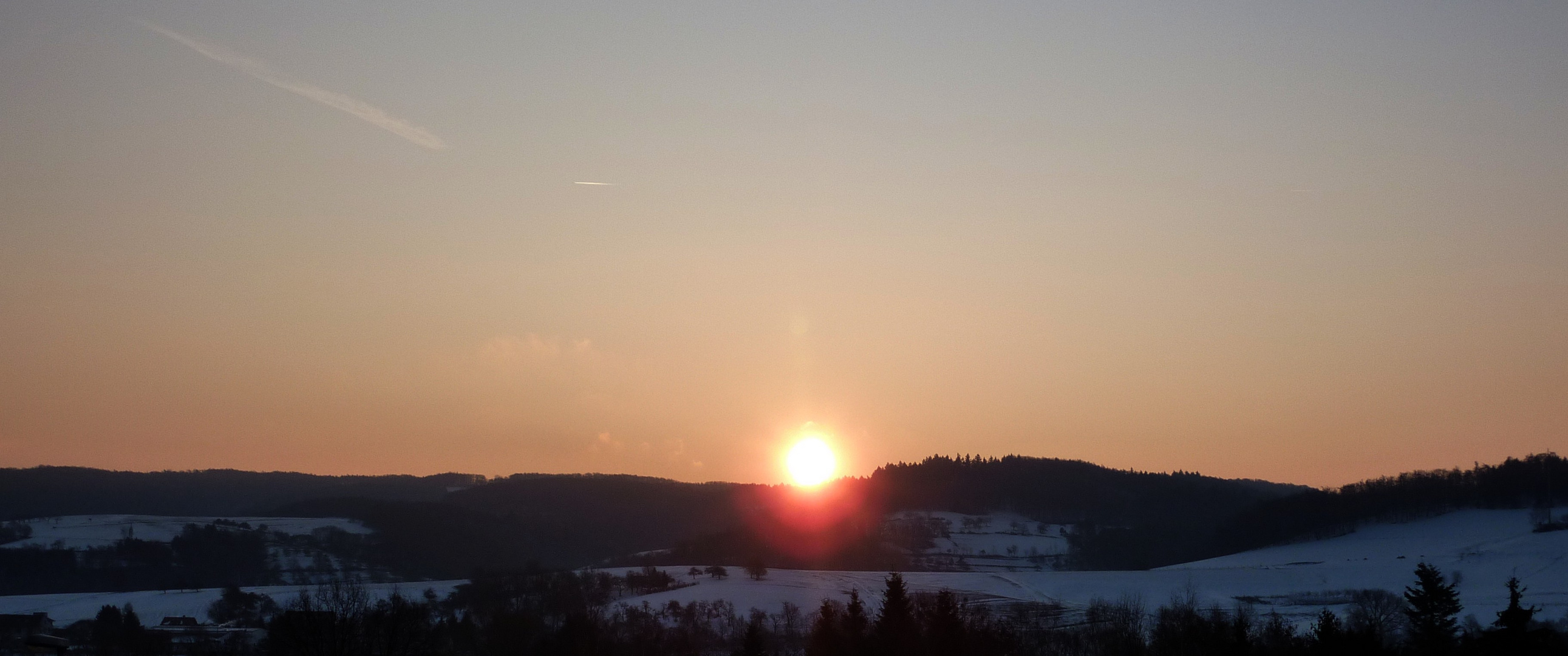 Fränkisch-Crumbach im Morgengrauen