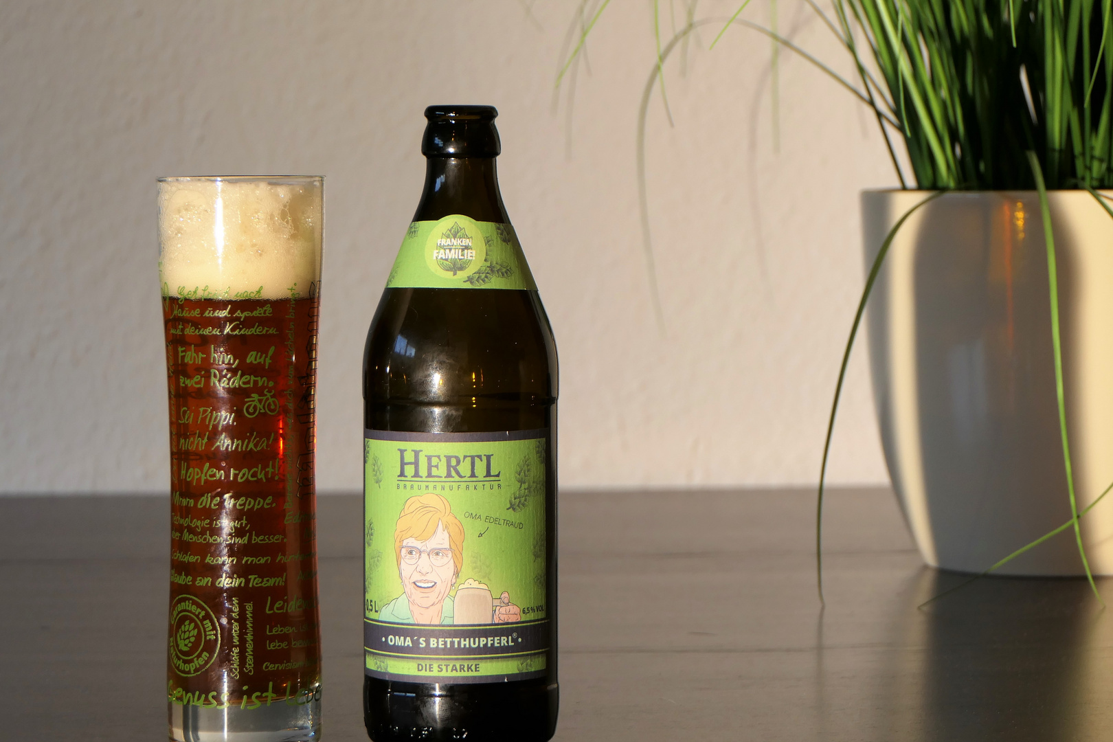 FRÄNKISCHE BIERPROBE 1: Oma´s Betthupferl