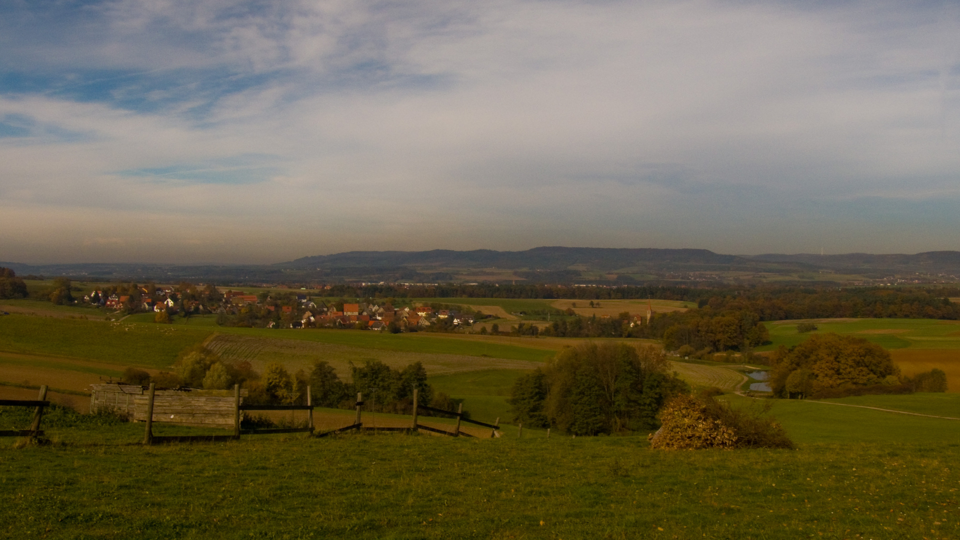 fränkische Herbstlandschaft