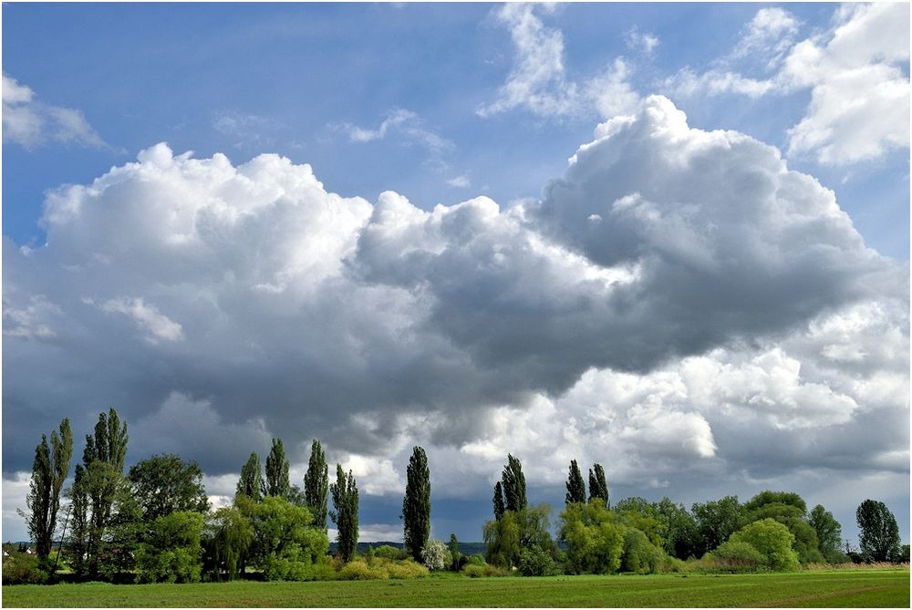 fränkische landschaft - an der regnitz