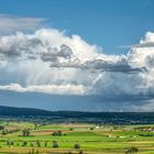 Fränkische Landschaft im Sommer