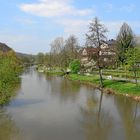 fränkische Saale in Bad Kissingen