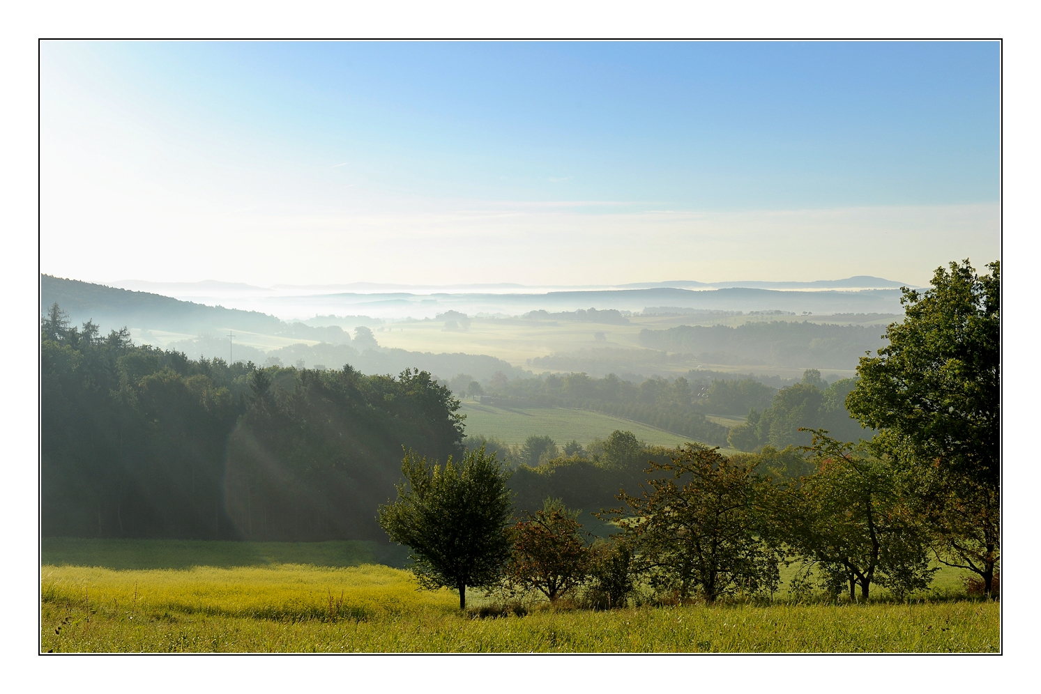 fränkische schichtstufenlandschaft