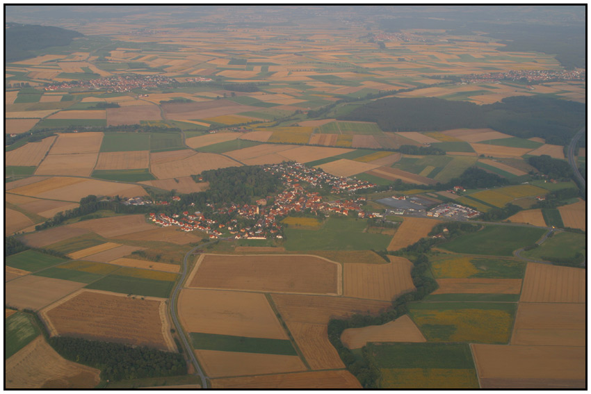 Fränkischer Fleckerlteppich