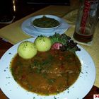 Fränkischer Schweinebraten in Biersoße mit Wirsing & Klößen