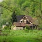 Fränkisches Häuschen inmitten der Natur