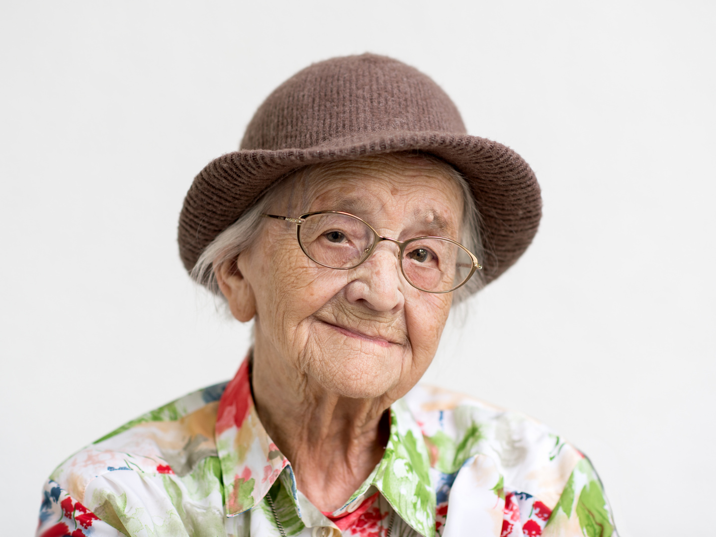 Fräulein Huber mit stolzen 102 Jahren