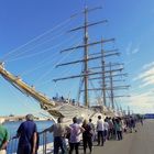 FRAGATA LIBERTAD,DE VISITA EN LA CIUDAD DE MAR DEL PLATA