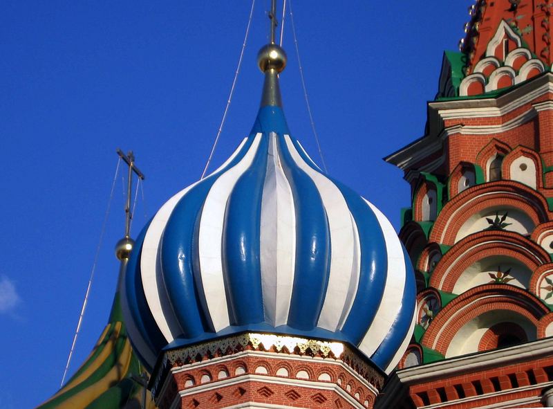 Fragment of St. Basil's Cathedral