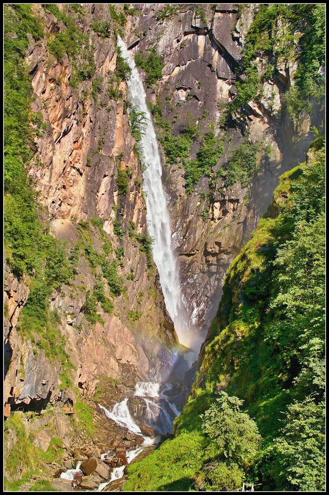 Fragsburg Wasserfall