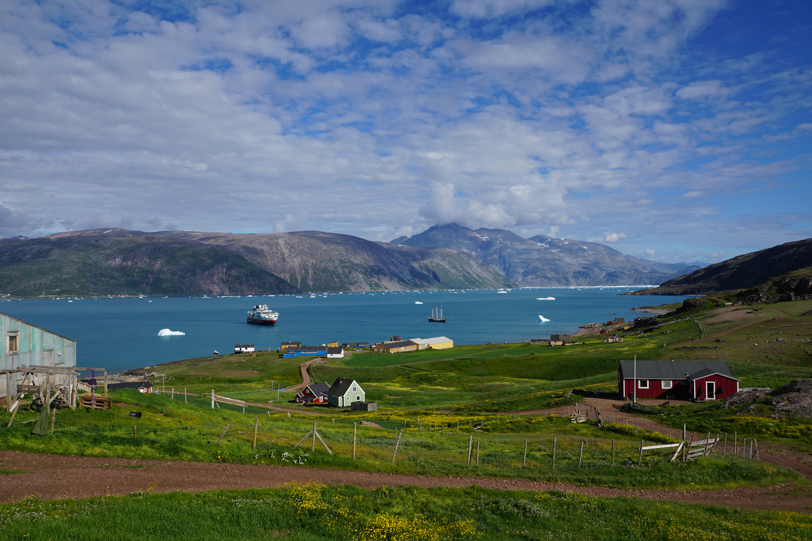 Fram vor Narsaq - Suedwest-Groenland