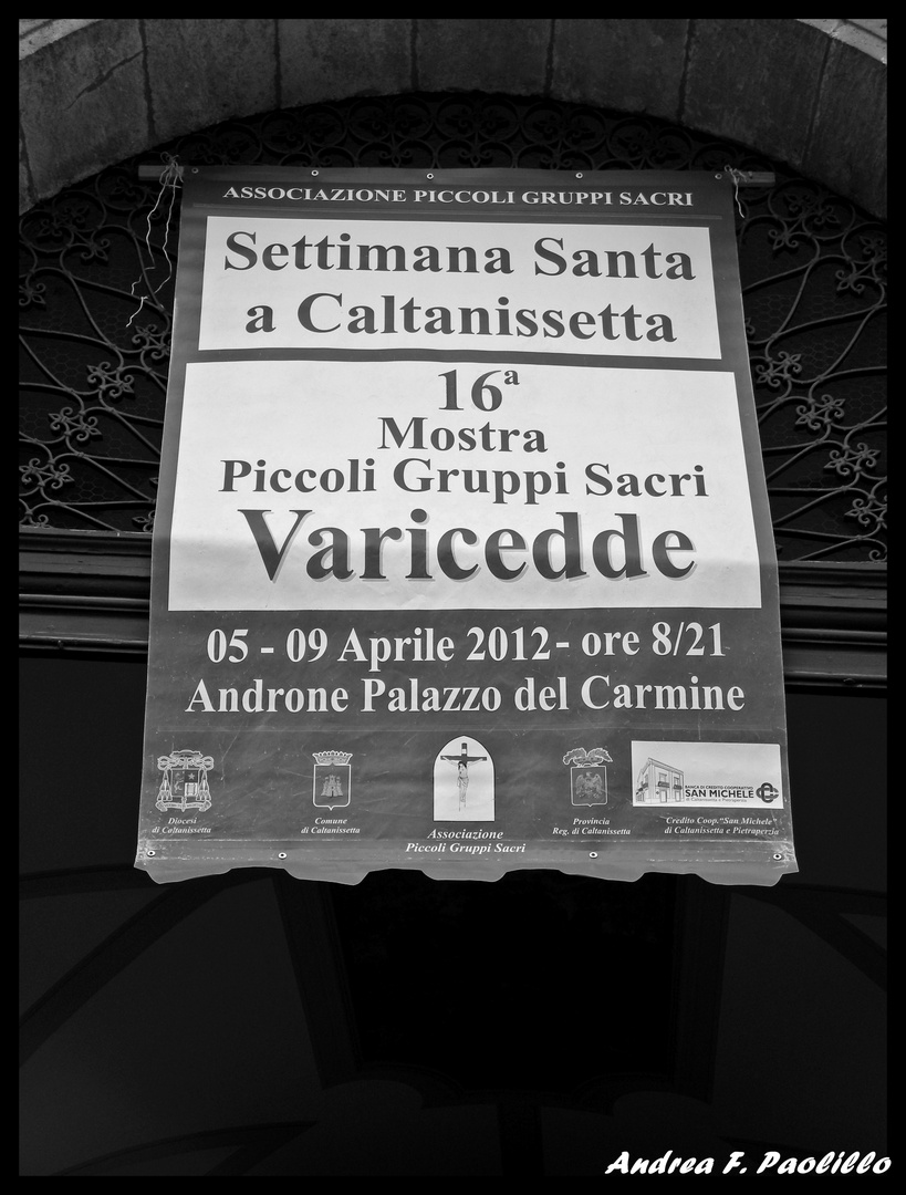 Frammenti di Settimana Santa a Caltanissetta