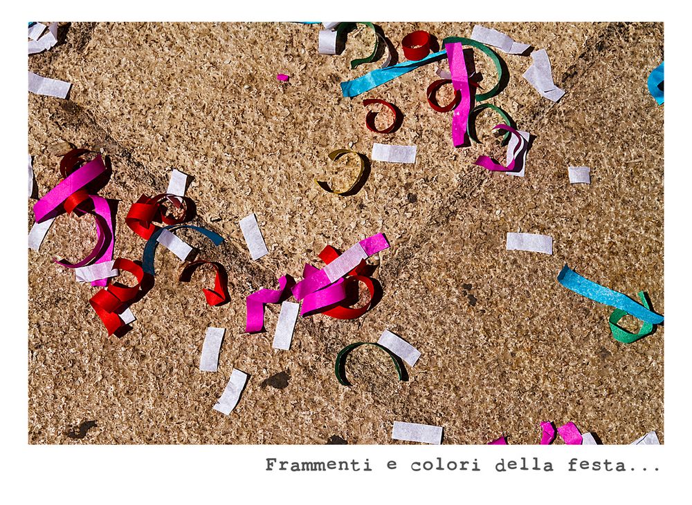 Frammenti e colori della festa...