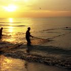 France - Strandfischer am Mittelmeer