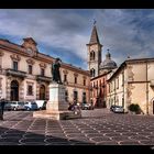 Franco Farina fotografa Piazza XX Settembre (Sulmona)