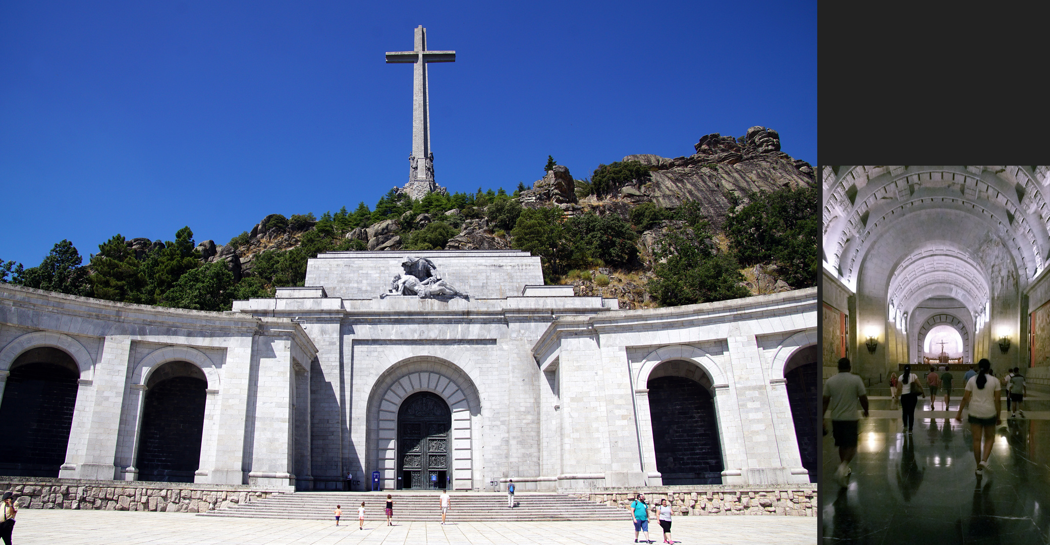 Franco wird aus dem Valle de los Caídos verbannt