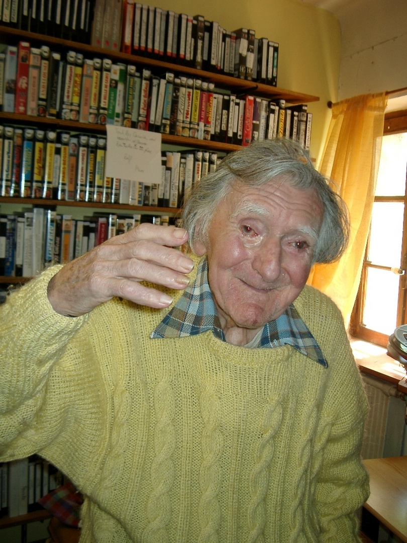 Francois Morenas mit 90 Jahren