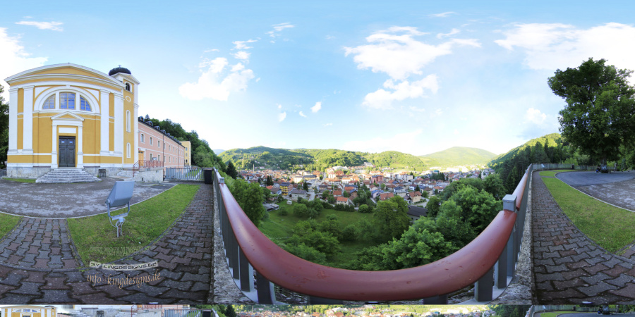 FRANJEVACKI SAMOSTAN FOJNICA PANORAMA 360°