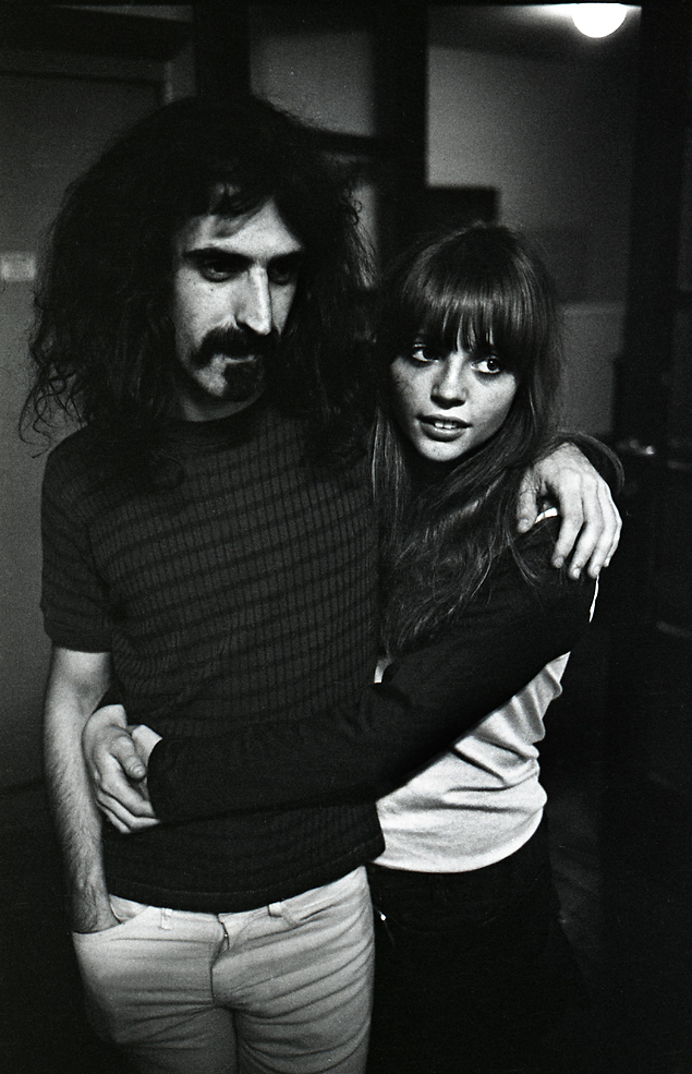 Frank Zappa mit Frau 1966