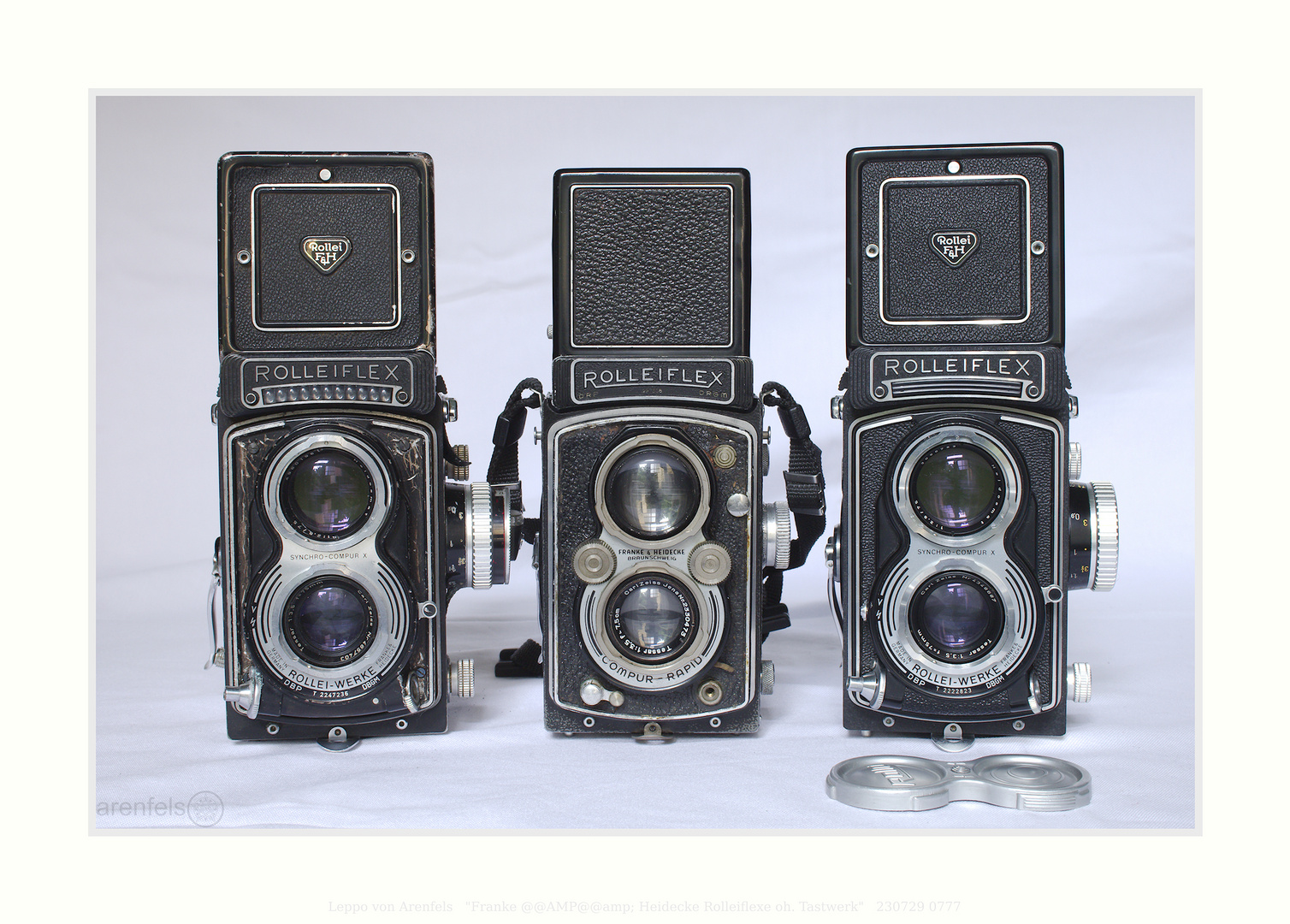 Franke & Heidecke Rolleiflexe oh. Tastwerk #0777