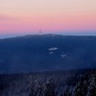 Franken ganz oben - Blick zum Schneeberg