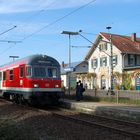 Frankenbahn im Bf Neudenau 28.10.2011