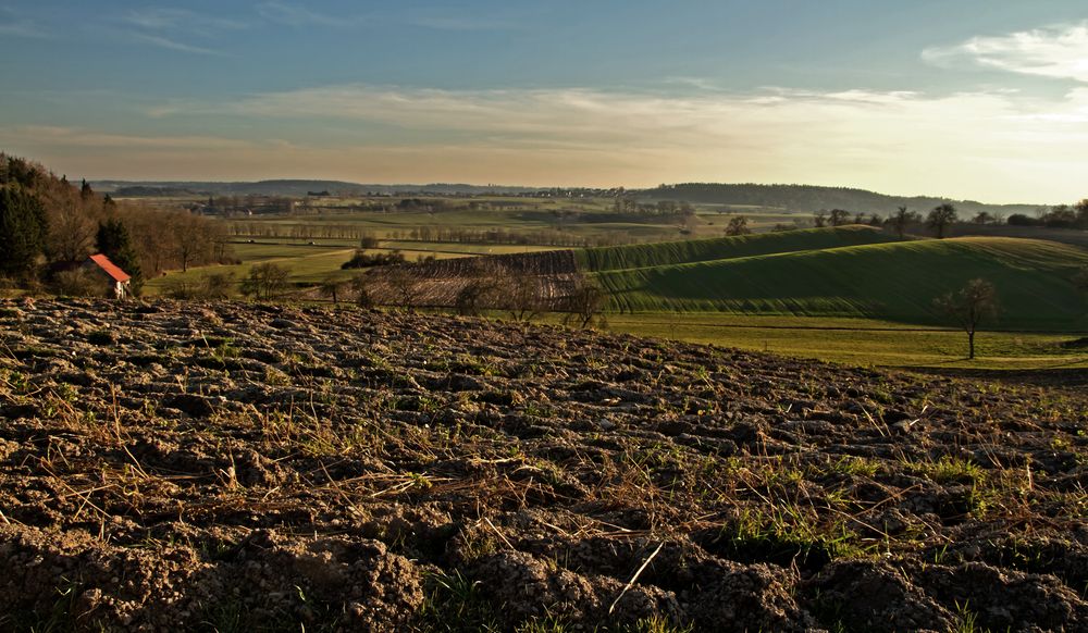 Frankenhardter Frühjahrslandschaft