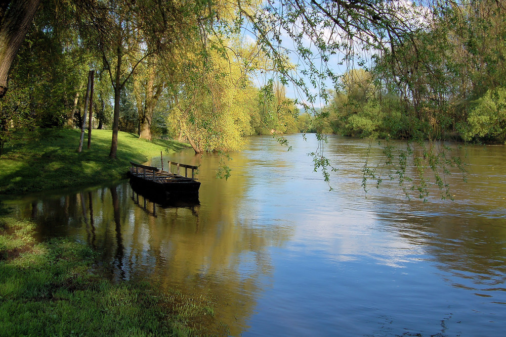 Franken`s berühmter Fluss mit vier Namen