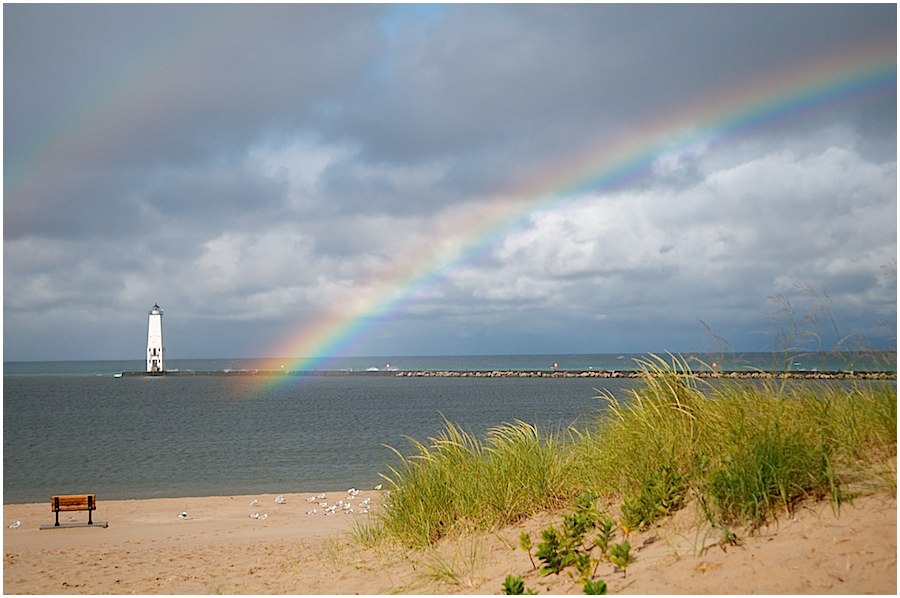 Frankfort, MI harbour light