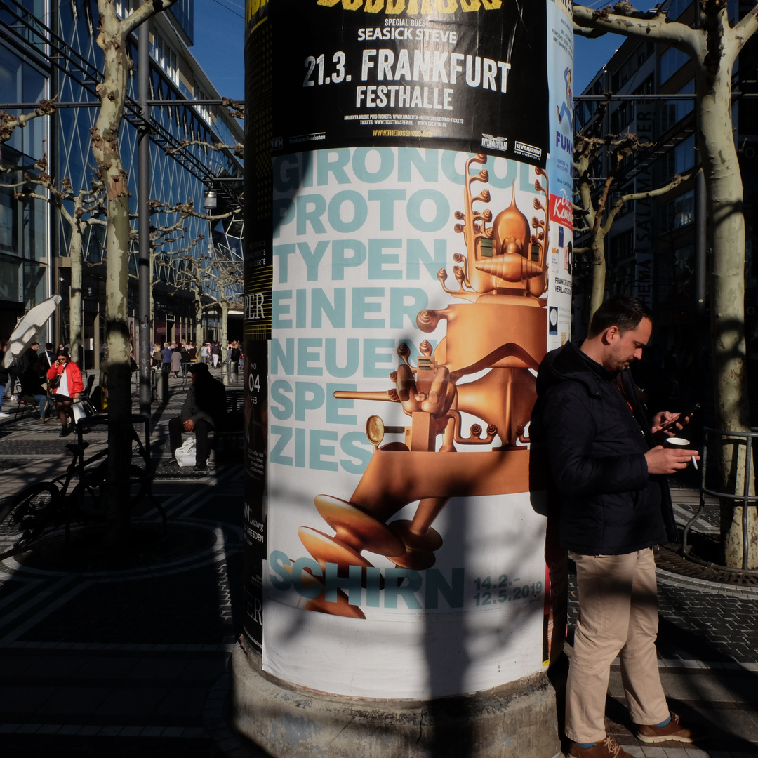 Frankfurt (12.1) Ausstellung Kunsthalle Schirn  - Bruno Gironcoli - Prototypen einer neuen Spezies